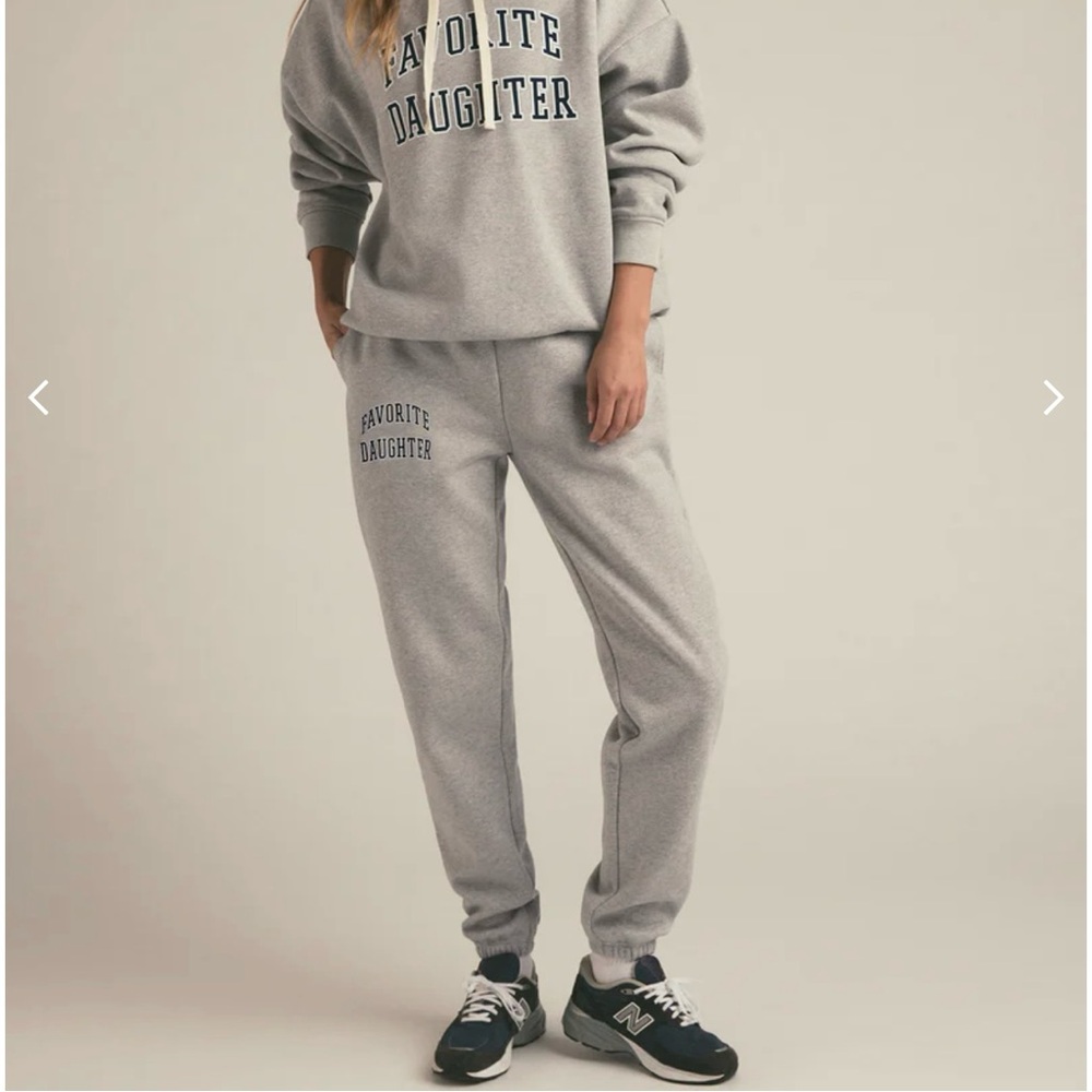 Favorite Daughter Heather Gray Sweatpants